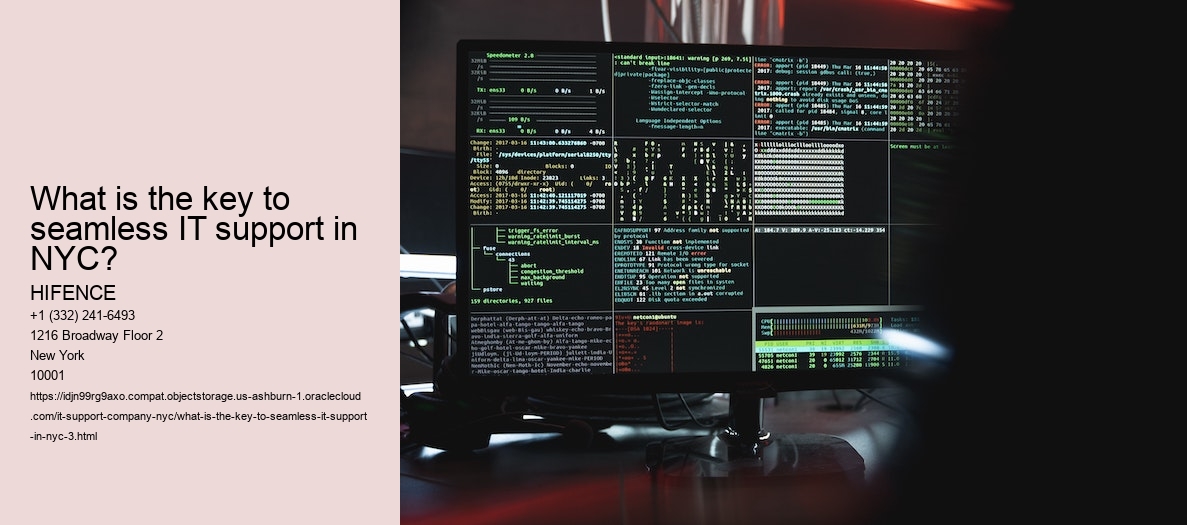 What is the key to seamless IT support in NYC?