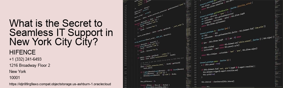 What is the Secret to Seamless IT Support in New York City City?