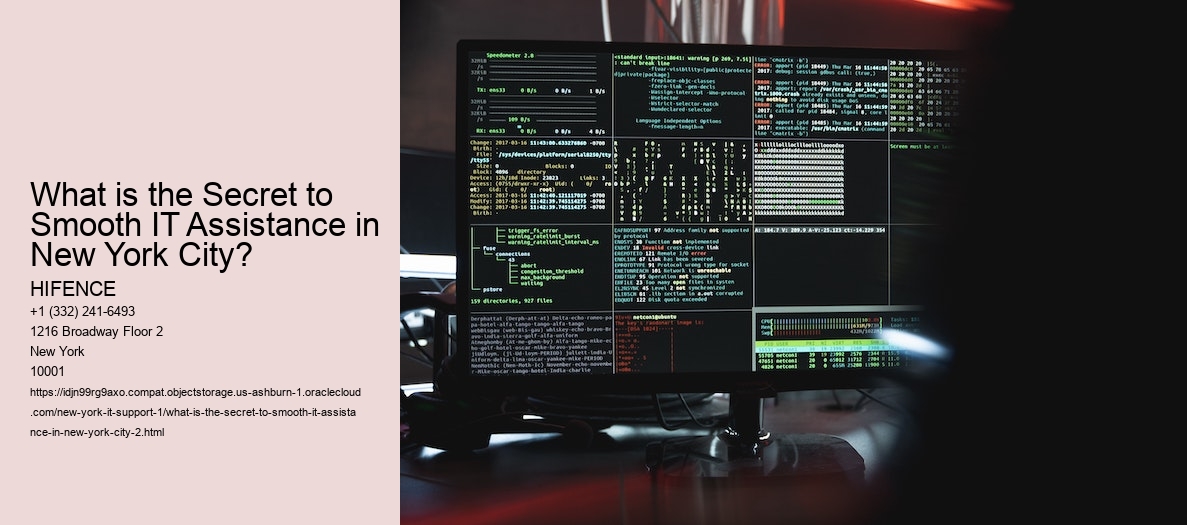 What is the Secret to Smooth IT Assistance in New York City?