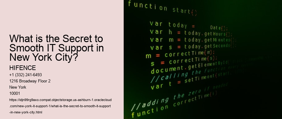 What is the Secret to Smooth IT Support in New York City?